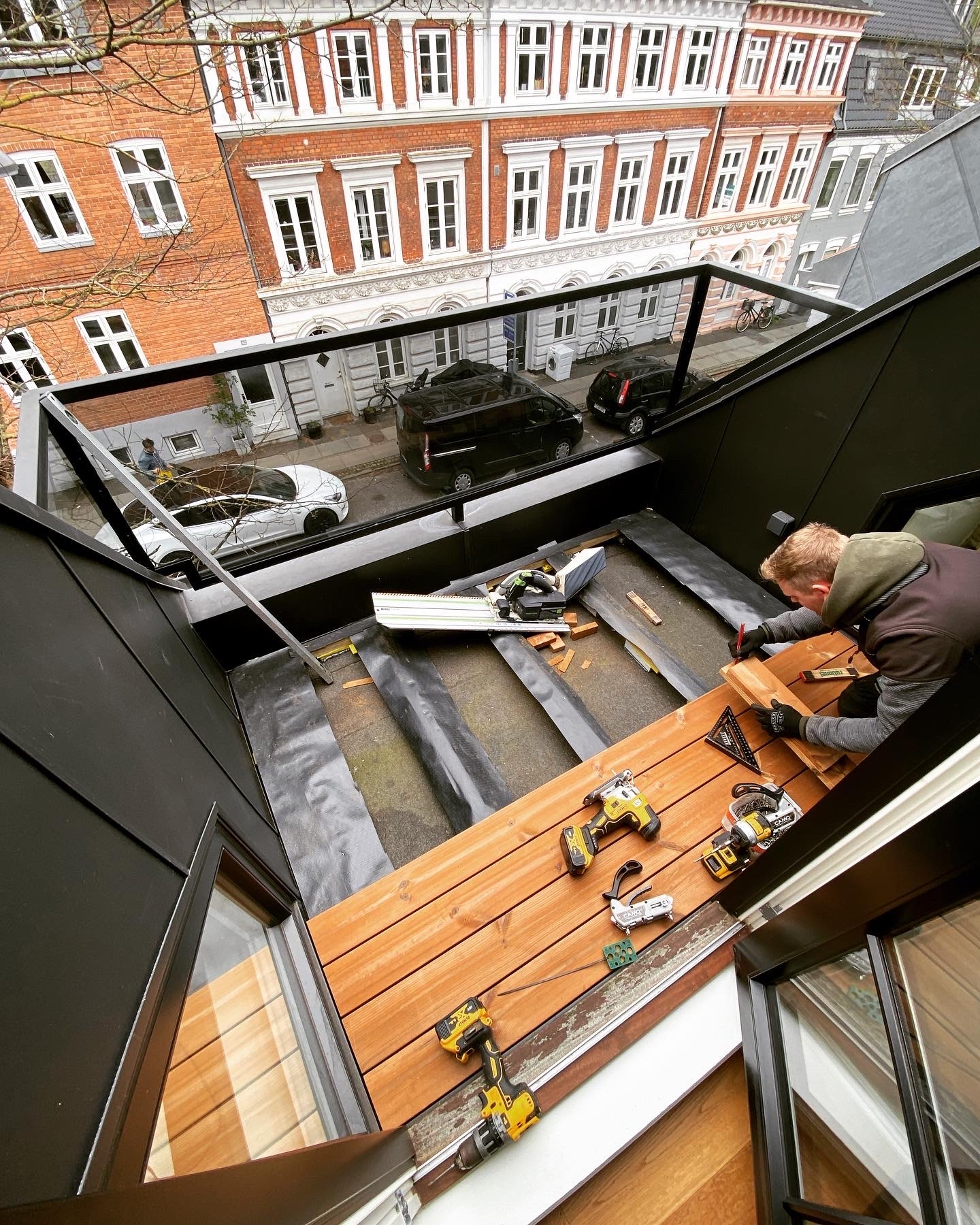 Træterrasse altan