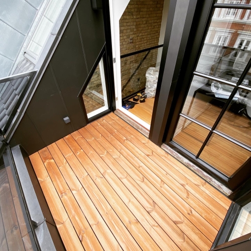 Altan med ny Træterrasse