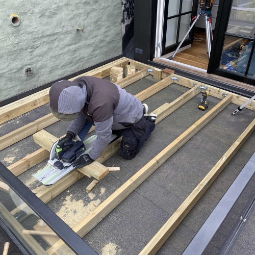 nyt skur konstruktion