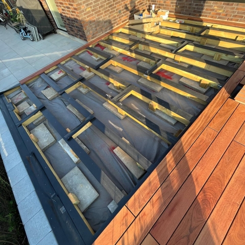 Ny træterrasse Skanderborg