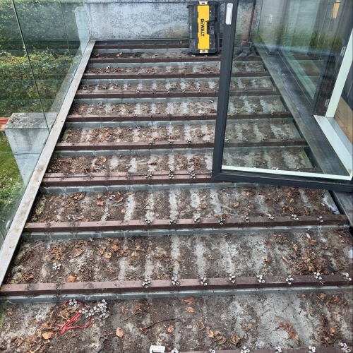 Renovering af tagterrasse