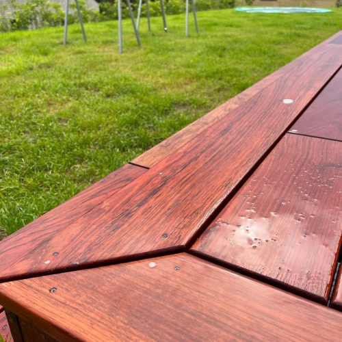 træterrasse closeup