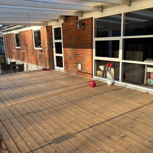 Træterrasse