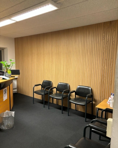 Lamelvæg C.S Byg & Montage