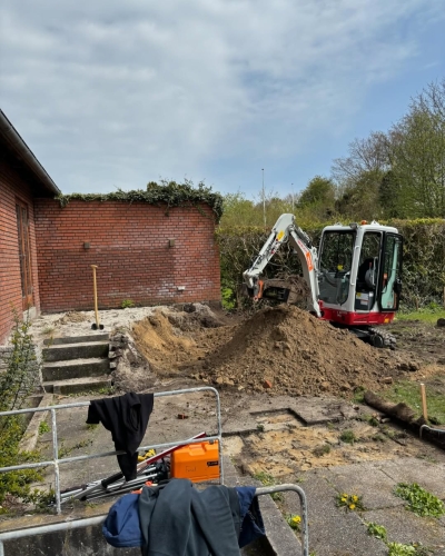 Etablering af ny træterrasse