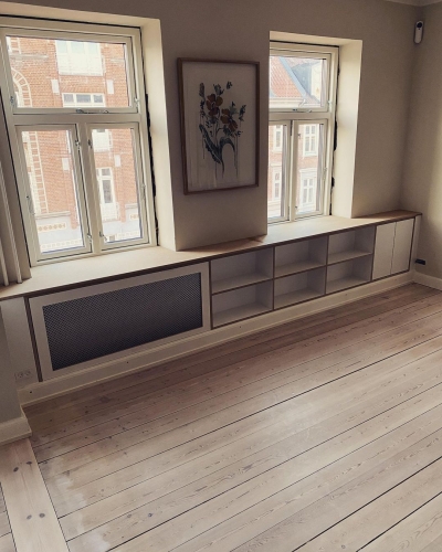 Snedkermøbler radiatorskjuler