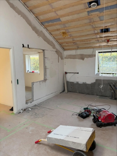 Renovering af hus i Aarhus