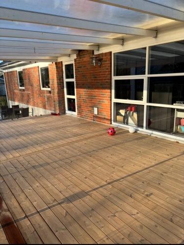 Træterrasse
